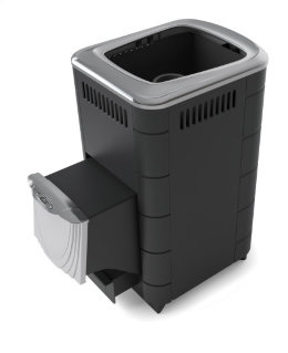 Дровяная печь для бани TMF Тунгуска Cast ДН антрацит